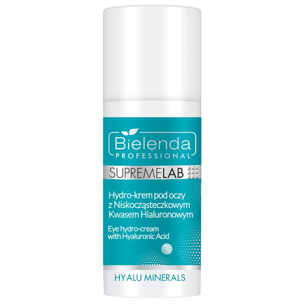 Bielenda Professional - Supremelab Hyalu Minerals Hydro - Augencreme mit Hyaluronsäure - 15ml