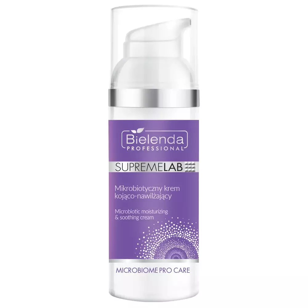 Bielenda Professional - Supremelab - Microbiome Pro Care - Mikrobiotische lindernde und feuchtigkeitsspendende Creme - 50ml