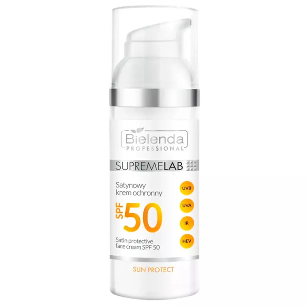 Bielenda Professional - Supremelab - Sun Protect - Sonnenschutz-Gesichtscreme SPF50 - Satin-Schutzcreme - 50ml