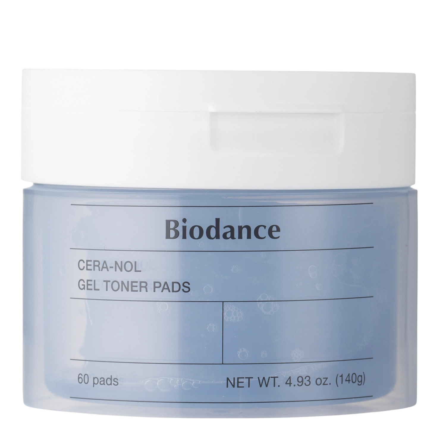 Biodance - Cera-nol Gel Toner Pads - Feuchtigkeitsspendende Gel-Pads - 60pcs