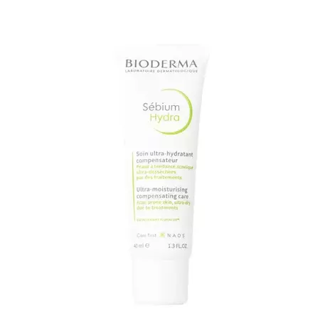 Bioderma - Sebium Hydra - Feuchtigkeitsspendende und lindernde Creme für zu Akne neigende Haut - 40ml