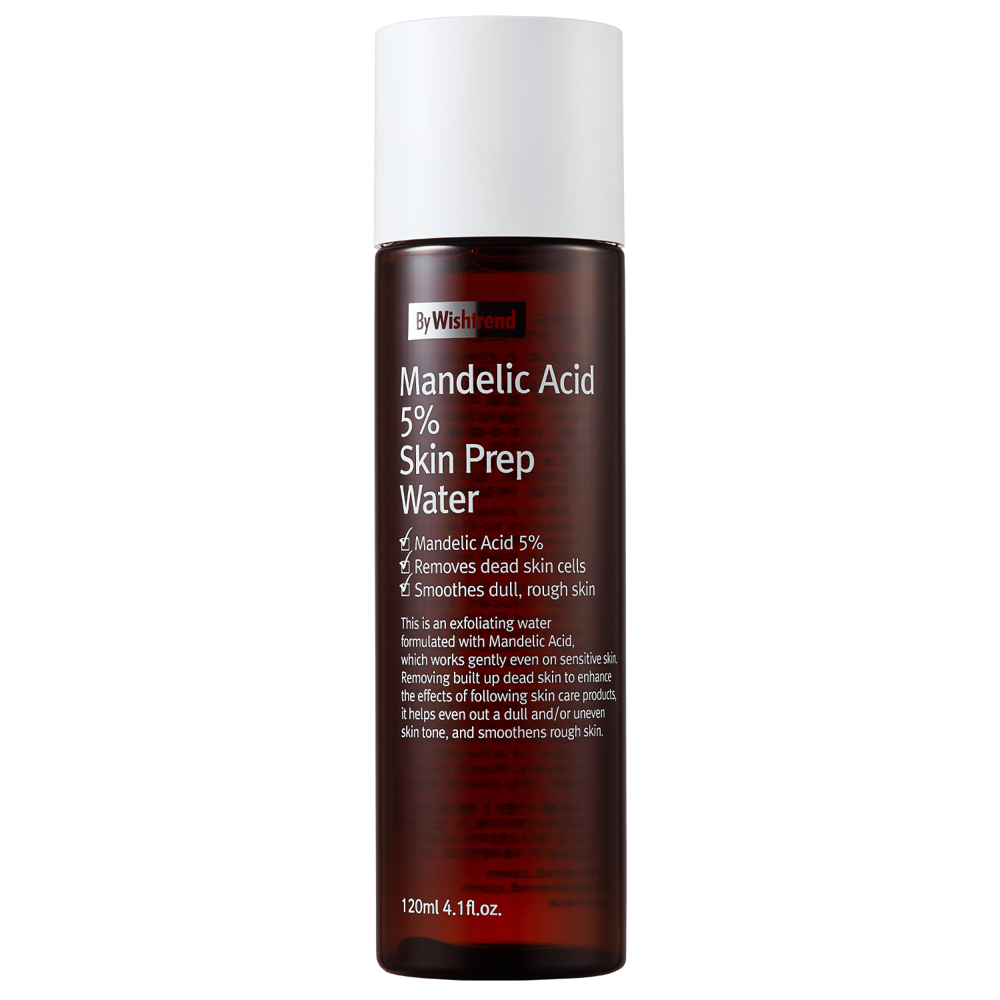 By Wishtrend - Mandelic Acid 5% Prep Water - Peelendes Gesichtswasser mit Mandelsäure - 120ml