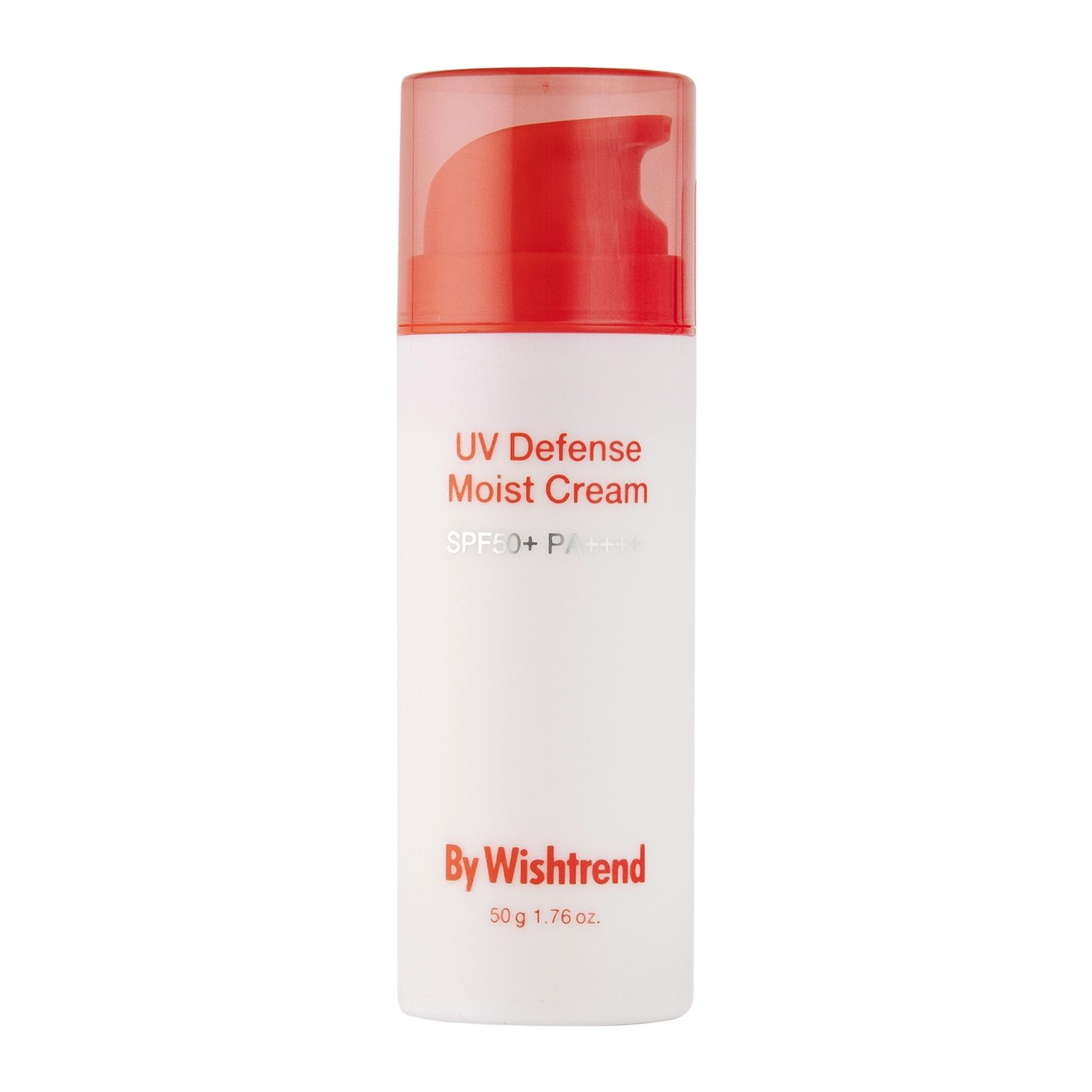 By Wishtrend - UV Defense Moist Cream SPF 50+ PA++++ - Feuchtigkeitsspendende Gesichtscreme - 50g