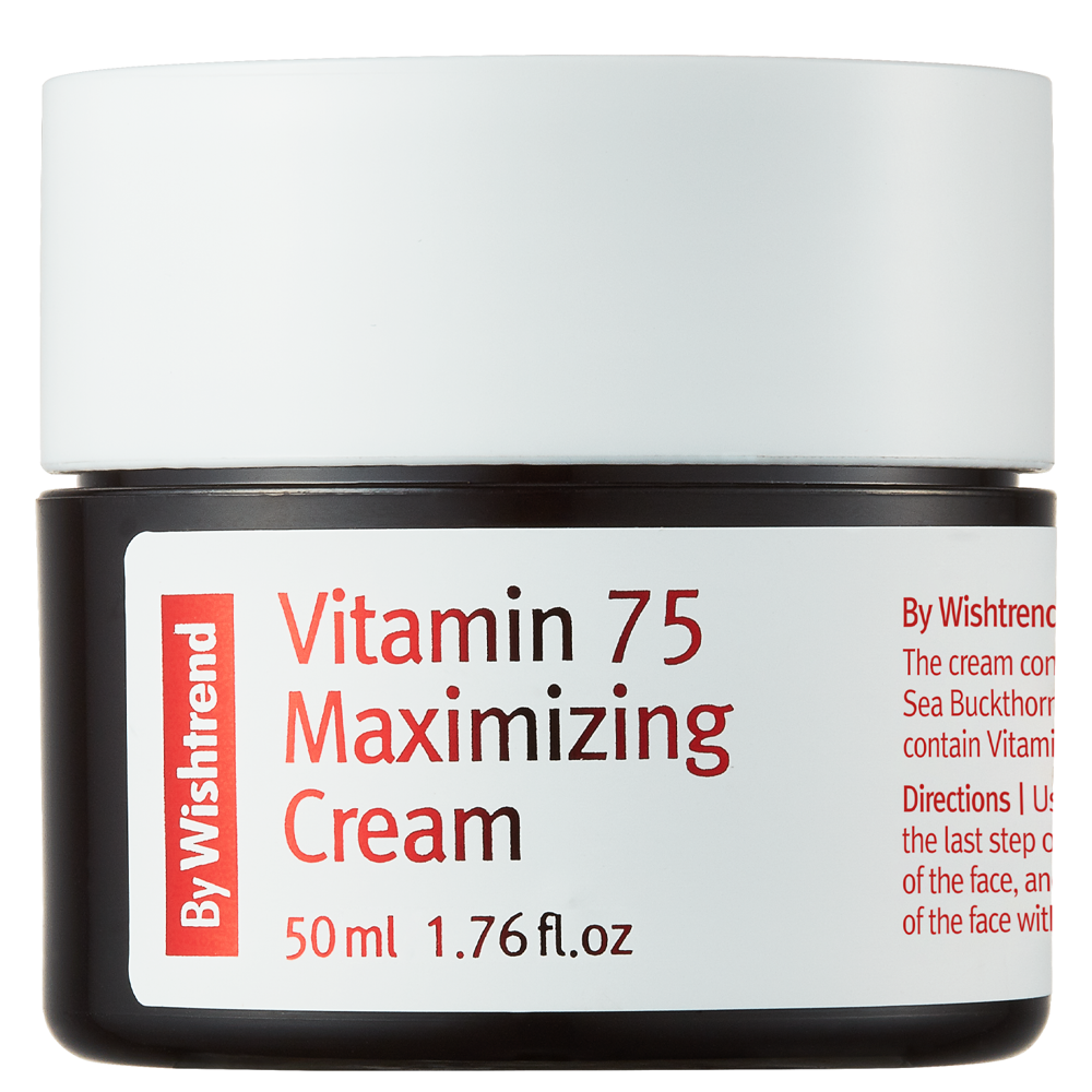 By Wishtrend - Vitamin 75 Maximizing Cream - Verjüngende Gesichtscreme mit Sanddorn-Extrakt - 50ml