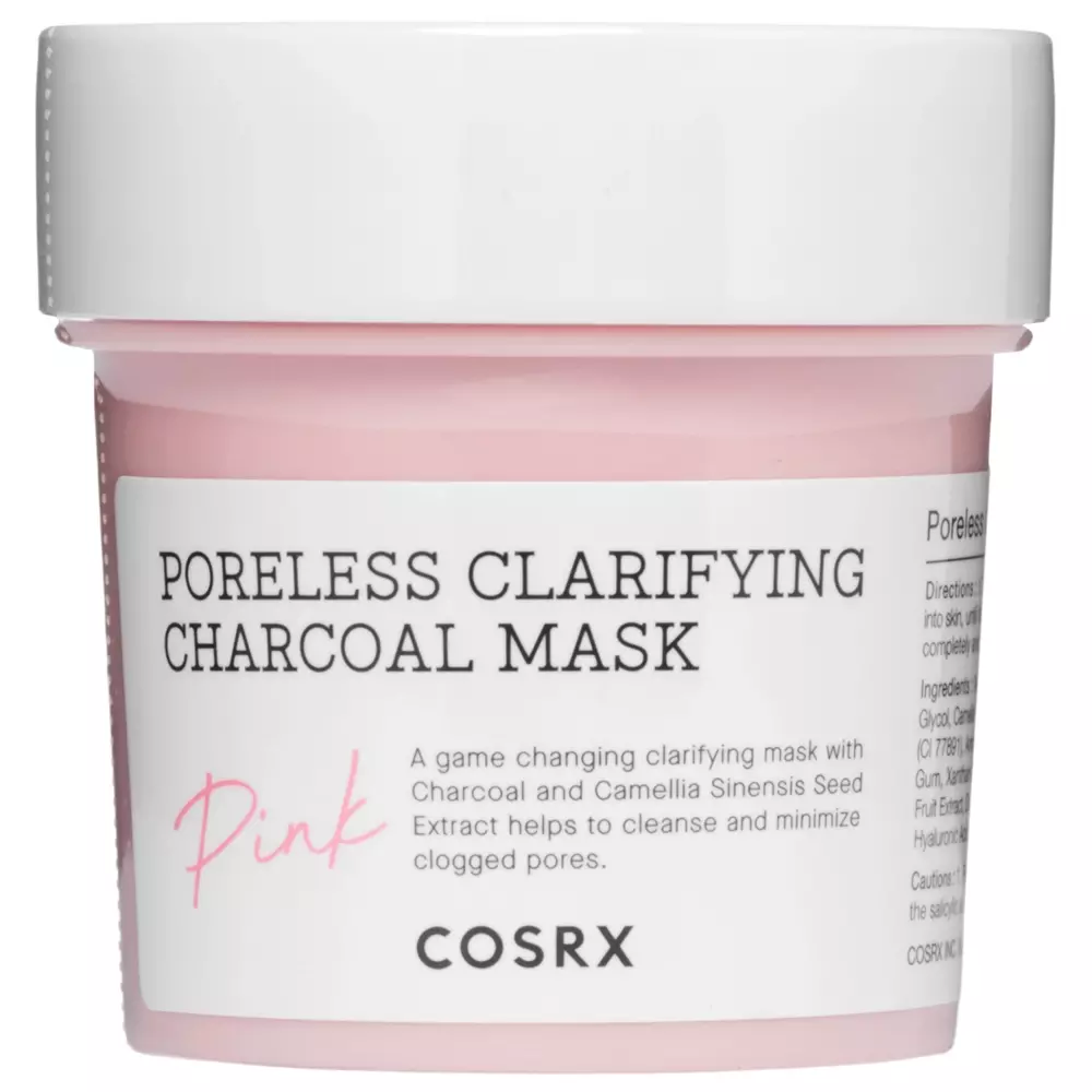 COSRX - Poreless Clarifying Charcoal Mask - Reinigende, porenverengende Aktivkohlemaske - 110g