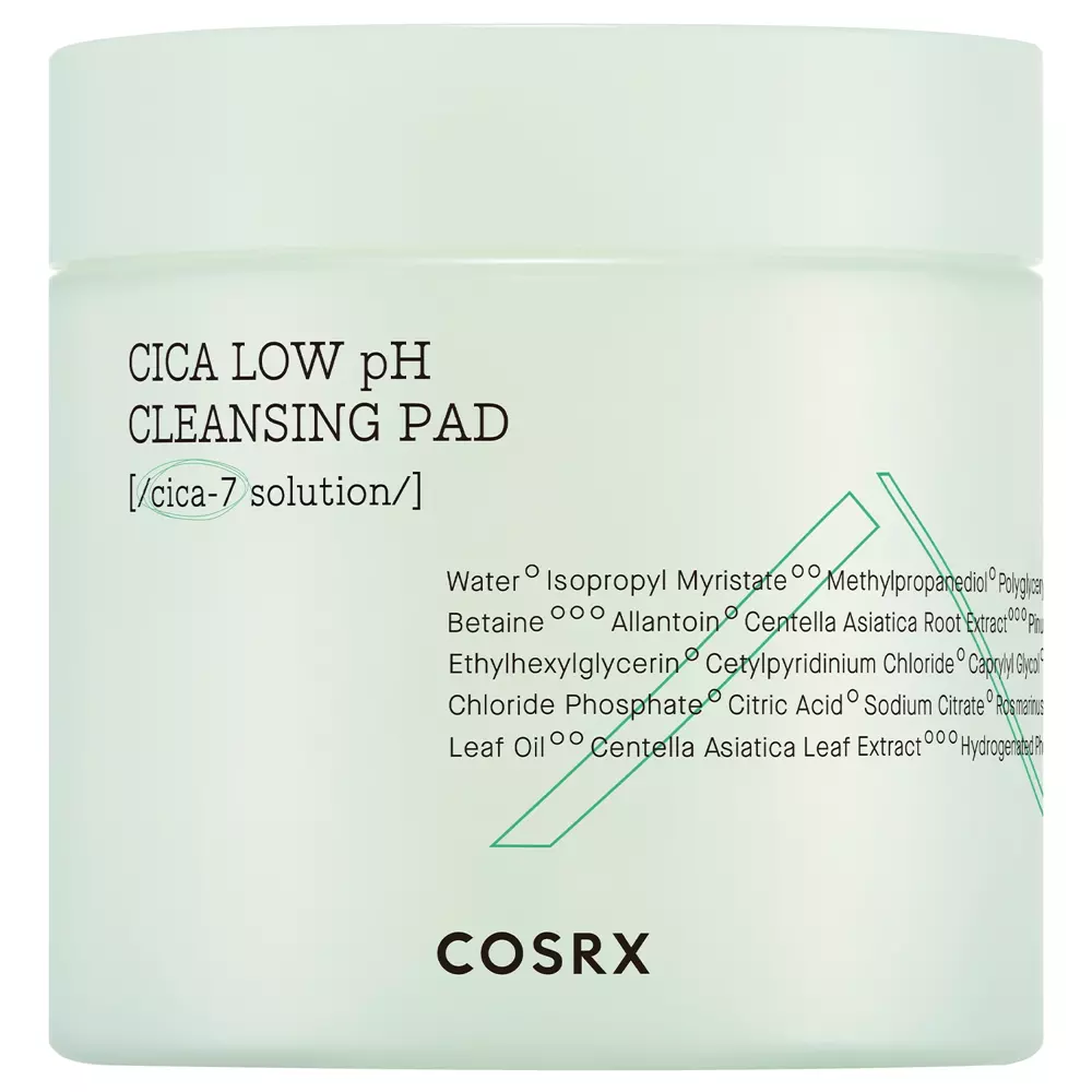 COSRX - Pure Fit Cica Low pH Cleansing Pad - Gesichtsreinigungspads - 100pcs.