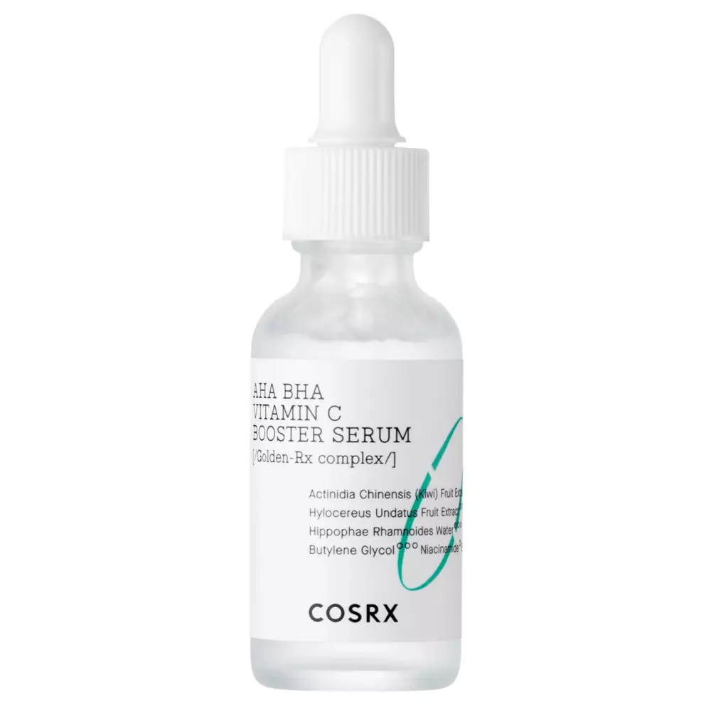 COSRX - Refresh AHA BHA Vitamin C Booster Serum - Erfrischendes Serum mit Säuren und Vitamin C - 30ml