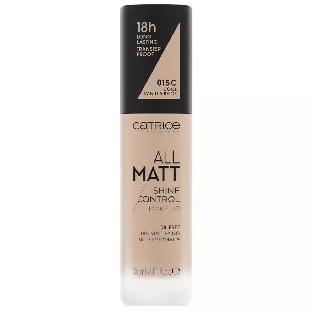 Catrice - All Matt Shine Control Make Up - Mattierende Foundation - 015 C - 30ml