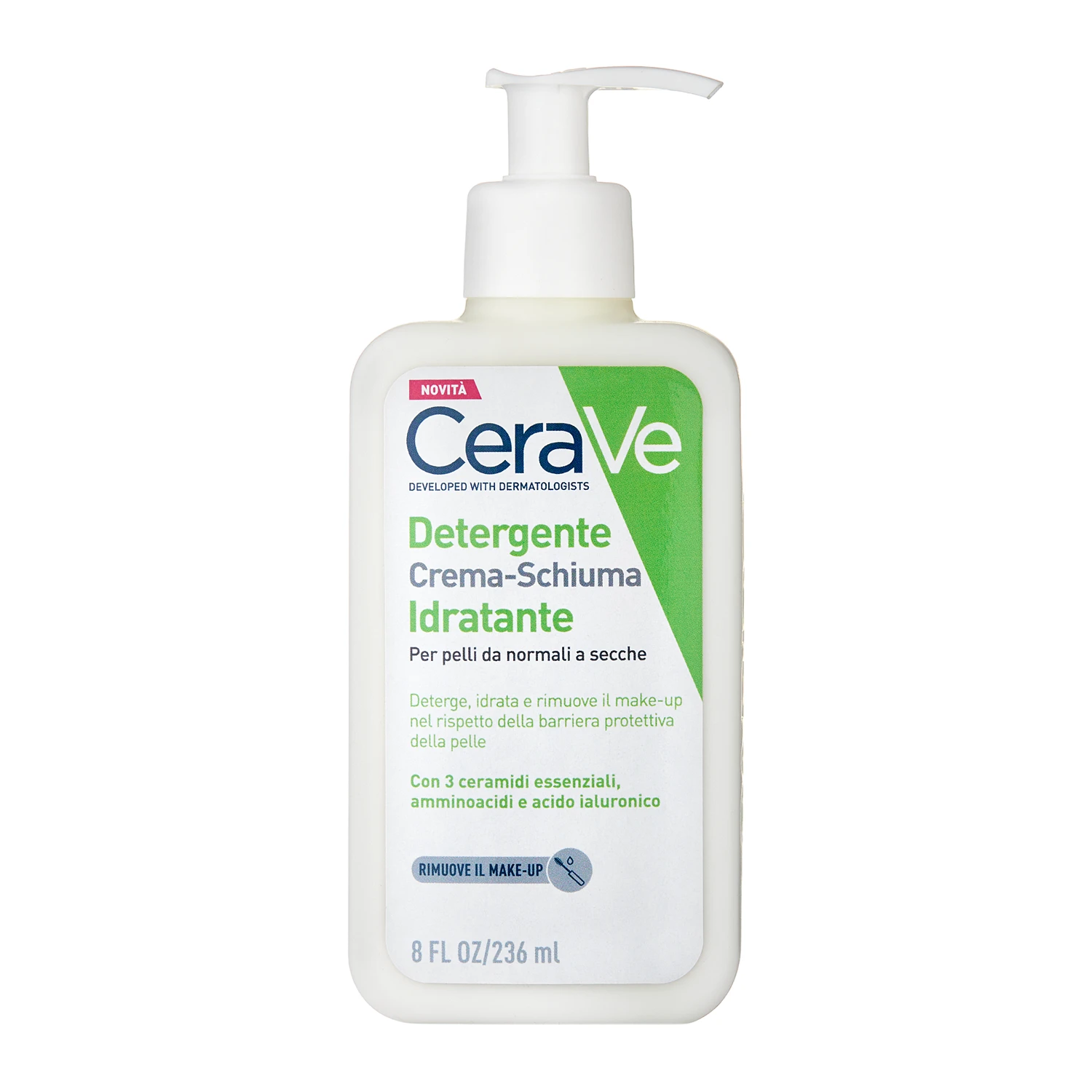 CeraVe - Feuchtigkeitsspendende Creme-Schaum für die Reinigung - 236ml