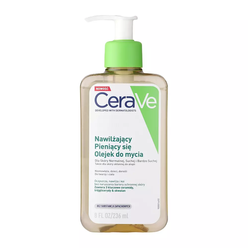 CeraVe - Feuchtigkeitsspendendes schäumendes Waschöl - 236ml