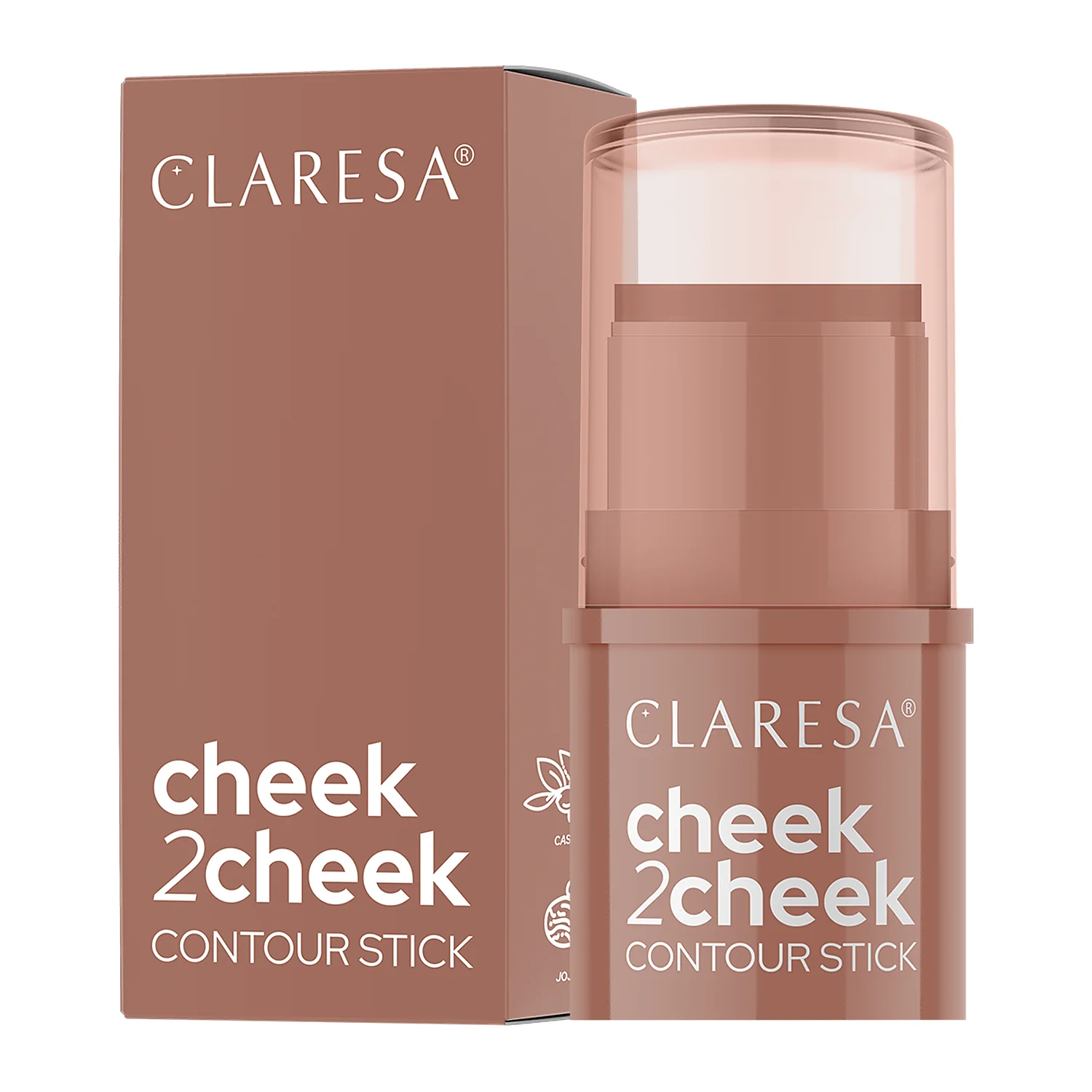 Claresa - Cheek 2 Cheek - Bronzer in Stiftform - 01 Neutral Sand - 6g