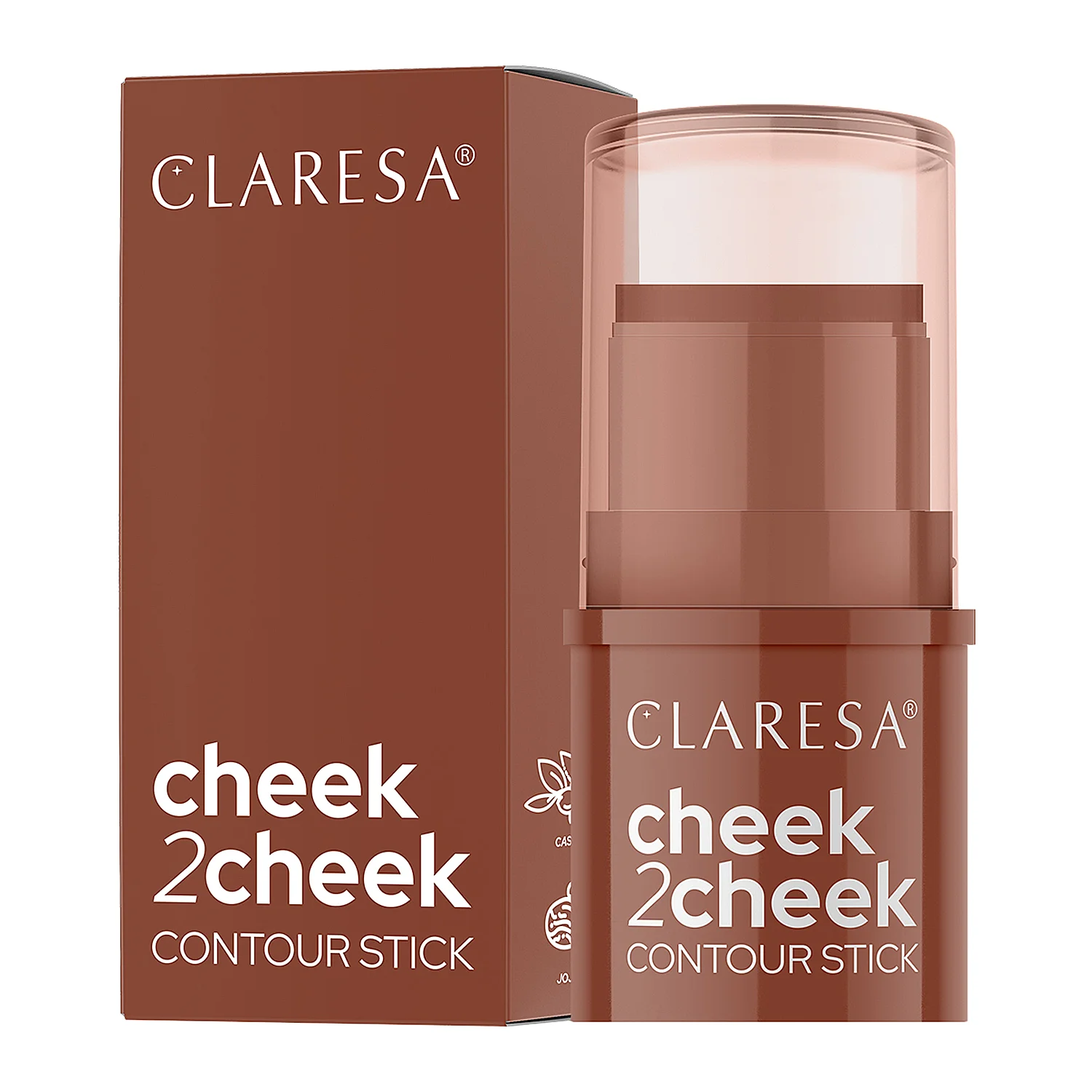 Claresa - Cheek 2 Cheek - Bronzer in Stiftform - 02 Milk Choco - 6g