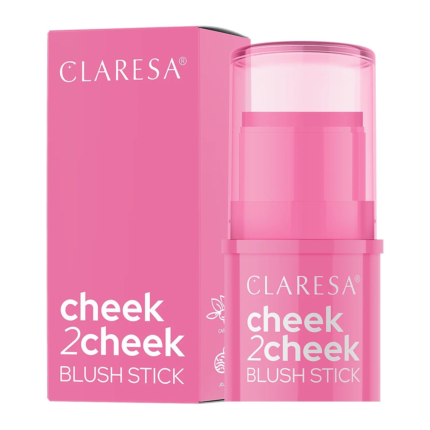 Claresa - Cheek 2 Cheek - Rouge in Stiftform - 01 Candy Pink - 6g