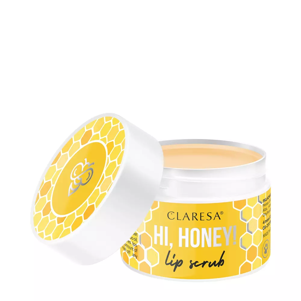 Claresa - Hi, Honey! - Nährendes Honig-Lippenpeeling - 15g