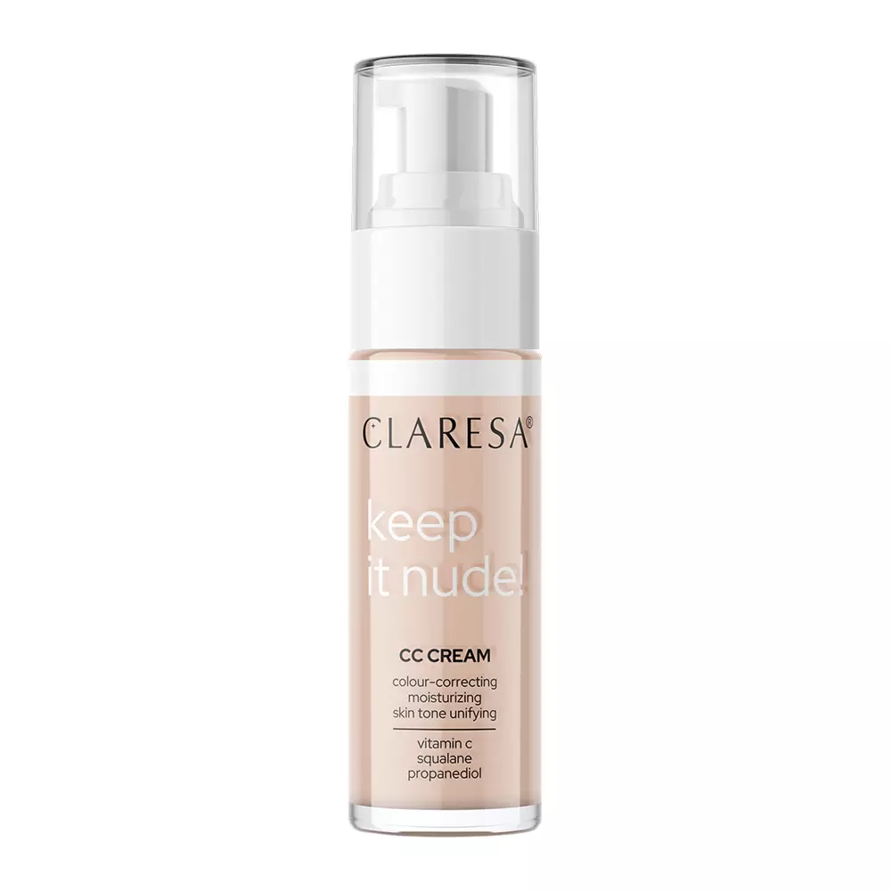 Claresa - Keep It Nude! - Feuchtigkeitsspendende Foundation zum Ausgleichen des Hauttons - 103 Cool Medium - 30ml