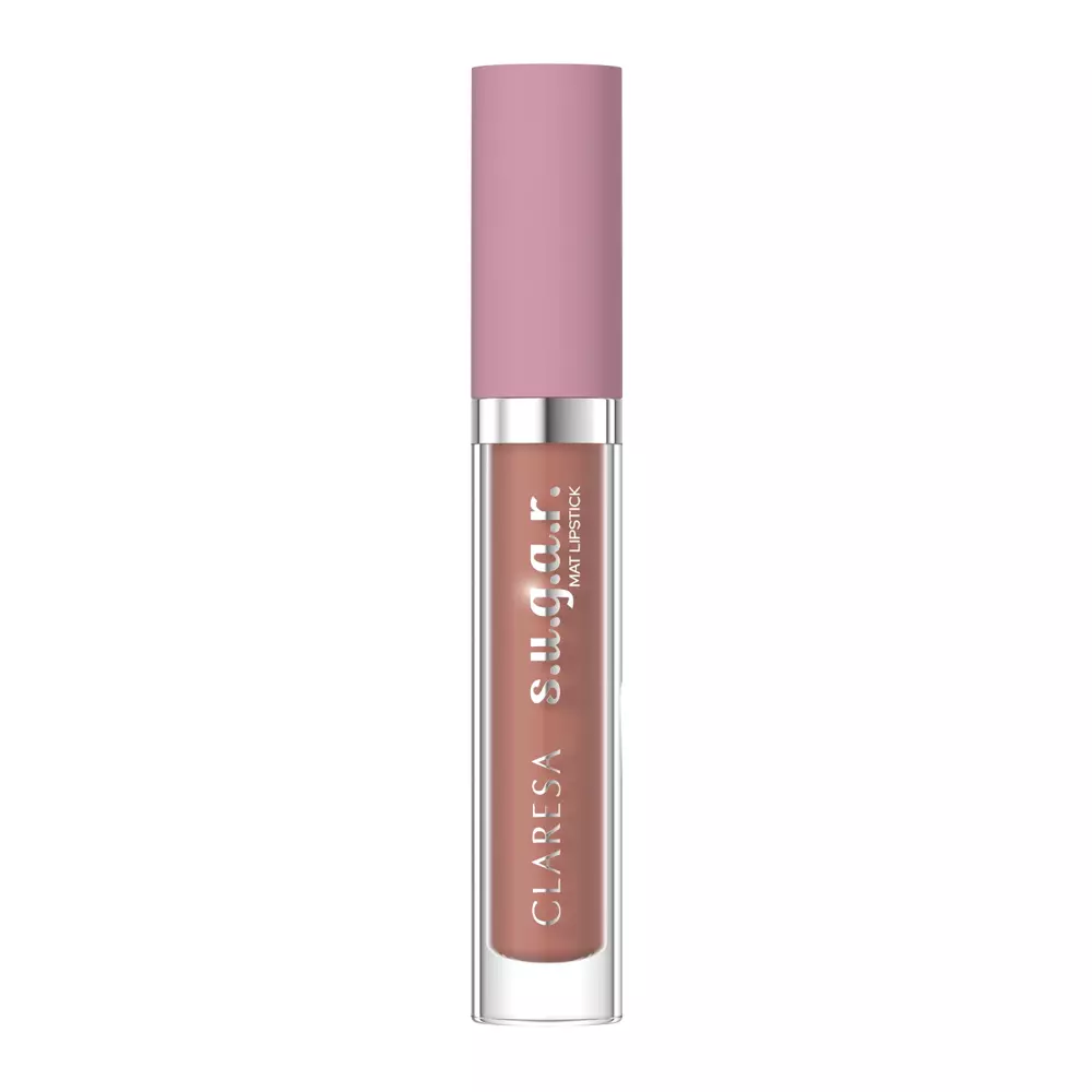 Claresa - S.U.G.A.R. - Flüssiger, matter Lippenstift - 01 Honey - 5g