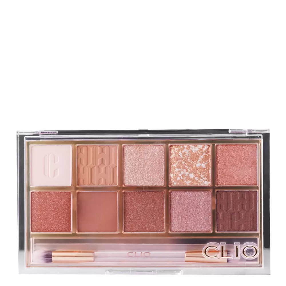 Clio - Pro Eye Palette - Augen Make-up Palette - 02 Brown Choux - 6g