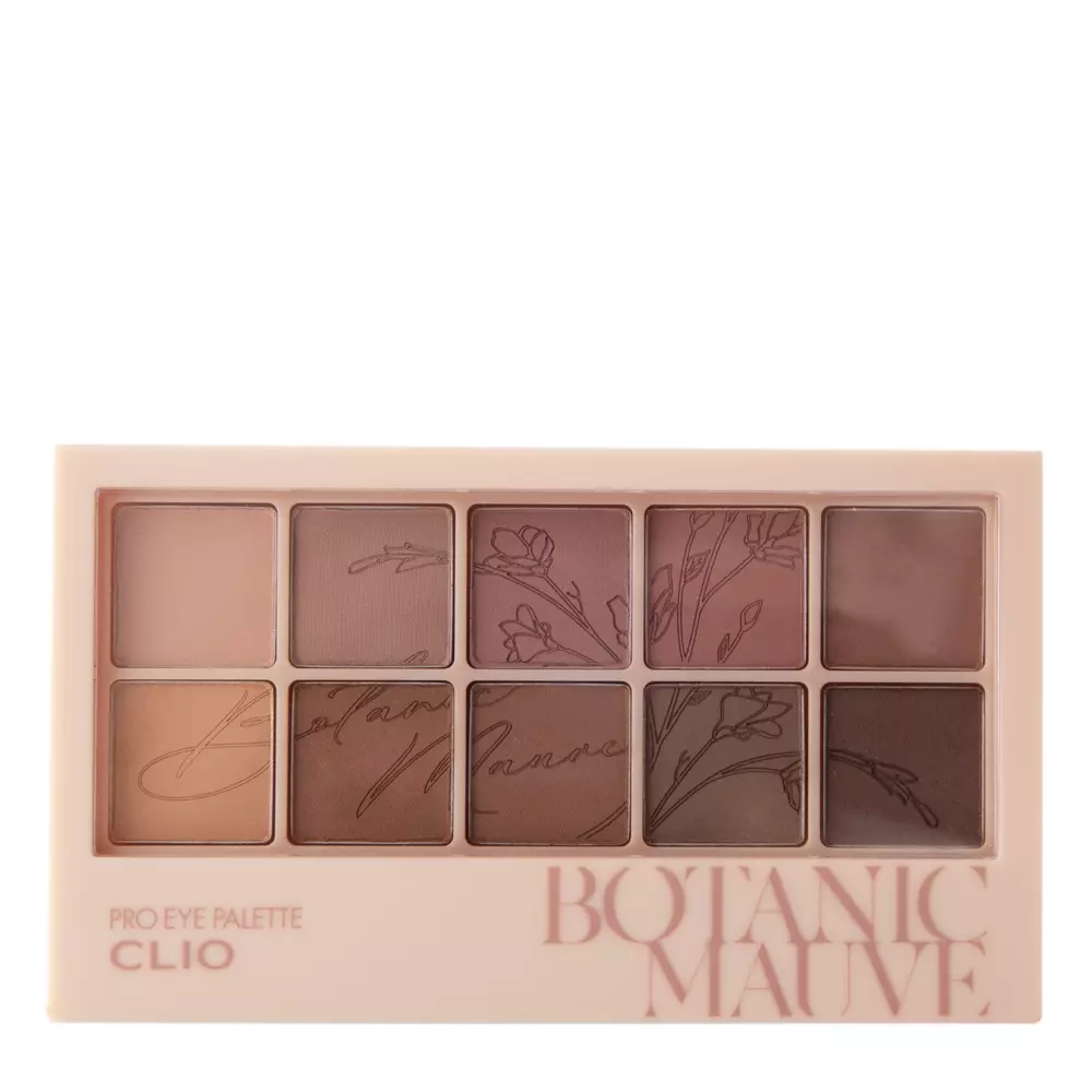 Clio - Pro Eye Palette - Augen Make-up Palette - 09 Botanic Mauve - 7g