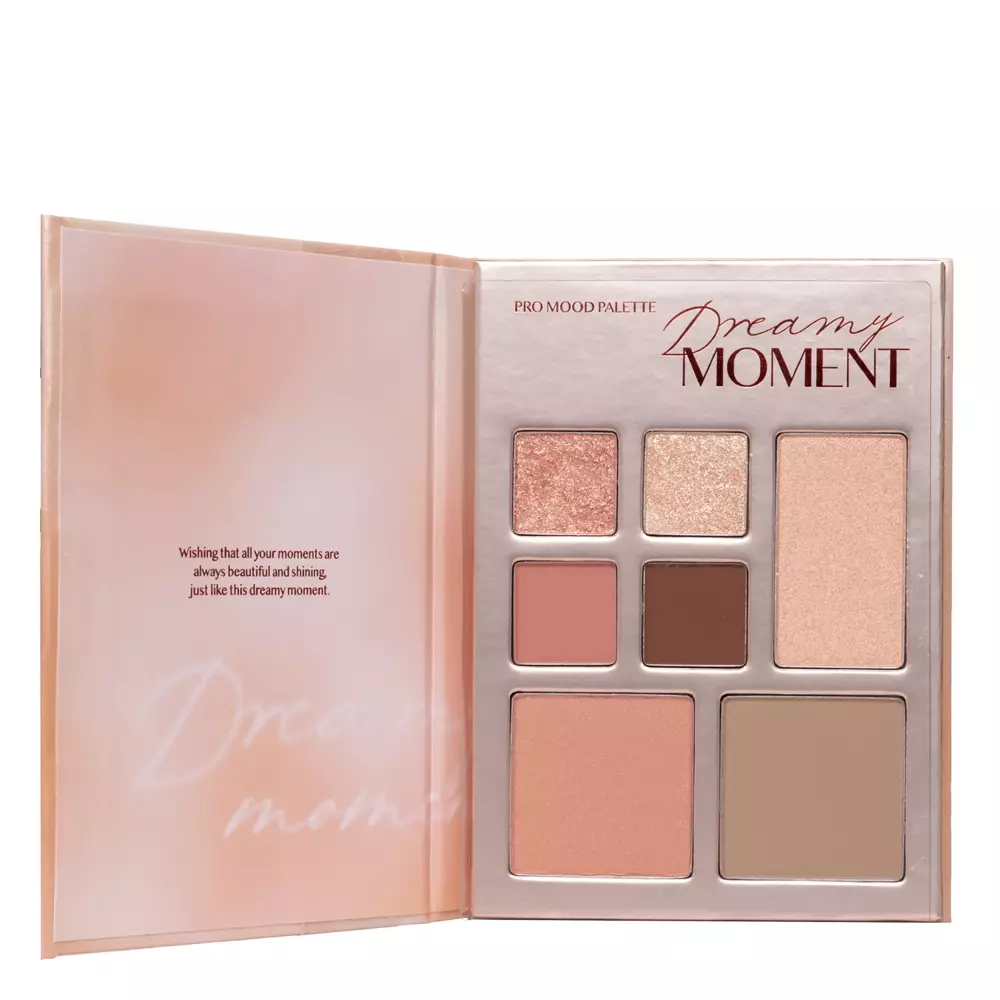 Clio - Pro Mood Palette - Gesicht und Augen Make-up Palette - 01 Dreamy Moment - 13g