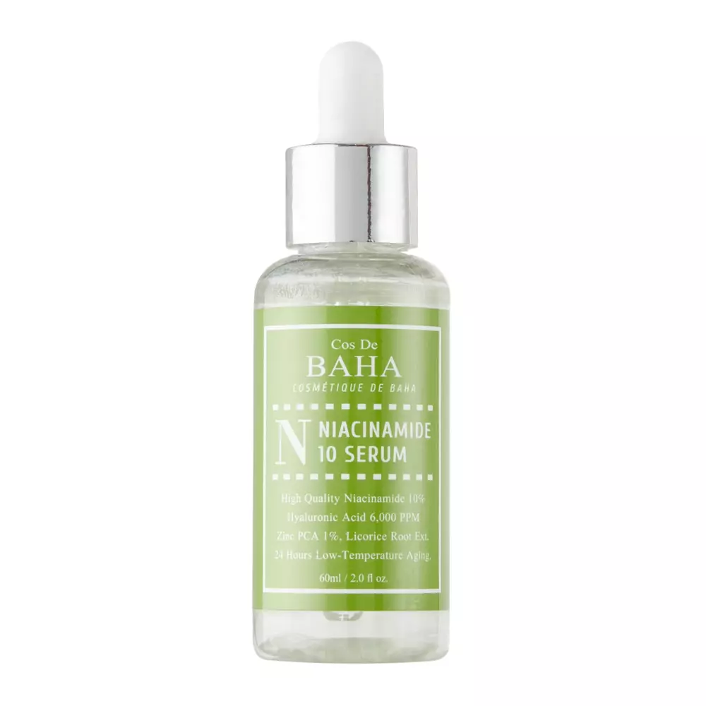 Cos De BAHA - N Niacinamide 10 Serum Jumbo - Gesichtsserum mit Niacinamid - 60ml