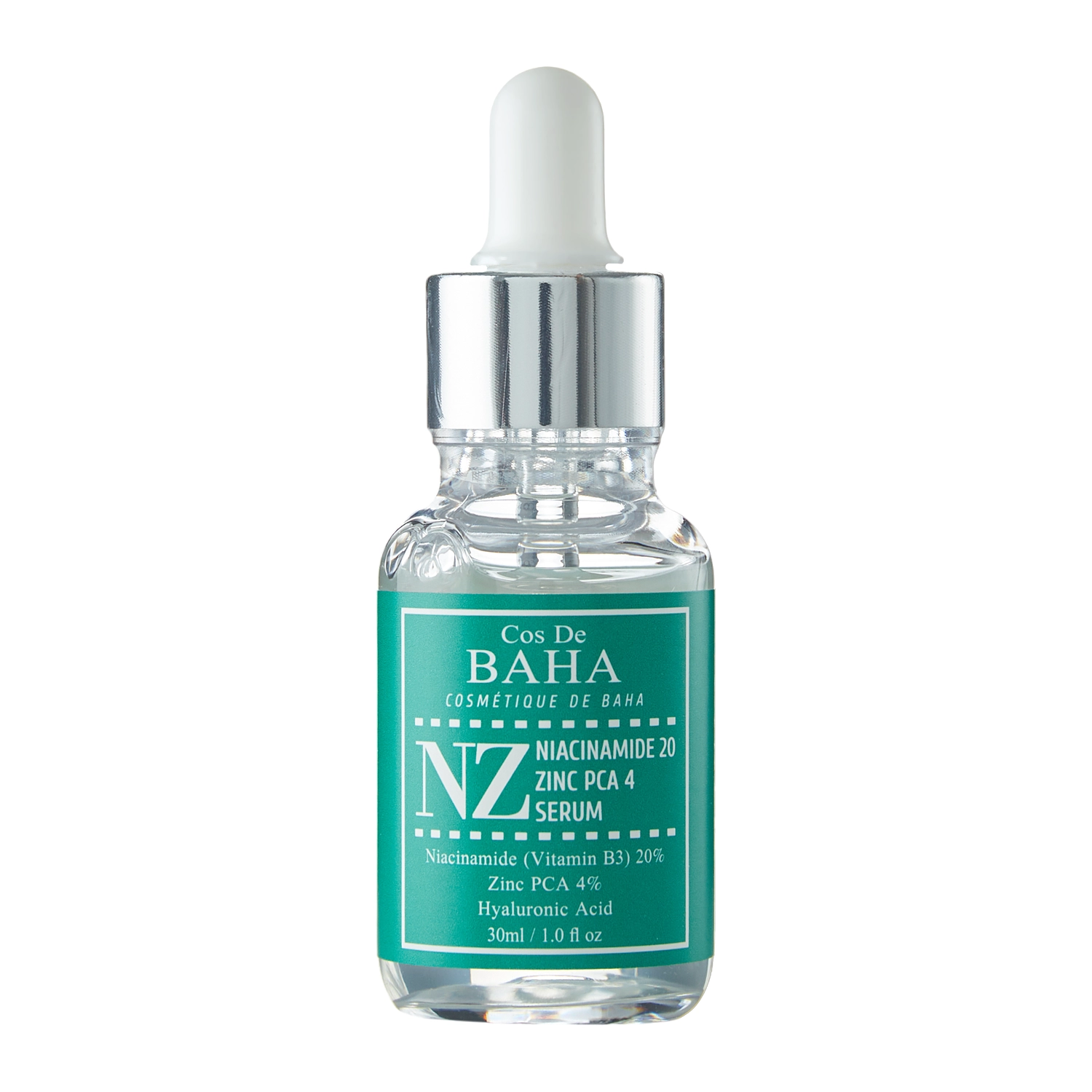 Cos De BAHA - NZ Niacinamide 20 Zinc PCA 4 Serum - Serum mit Zink 4% und Niacinamide 20% - 30ml