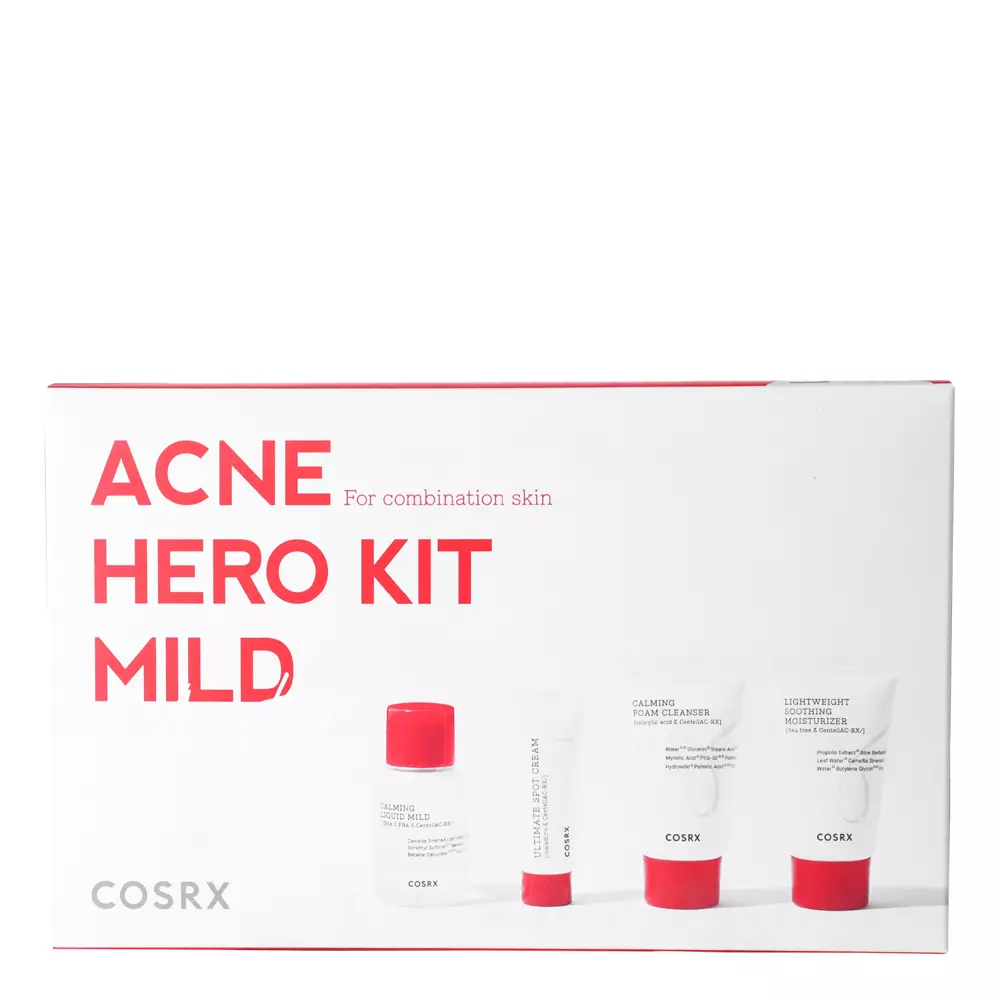 Cosrx - AC Collection Trial Kit - Mild - Akne-Hautpflege-Miniatur-Set