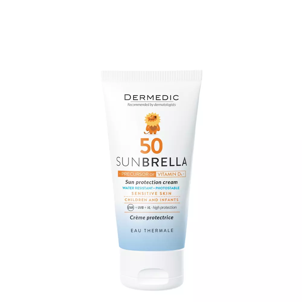 Dermedic - Sunbrella Baby SPF50 - Schützende Gesichtscreme ab dem 1. Lebensmonat - 50ml