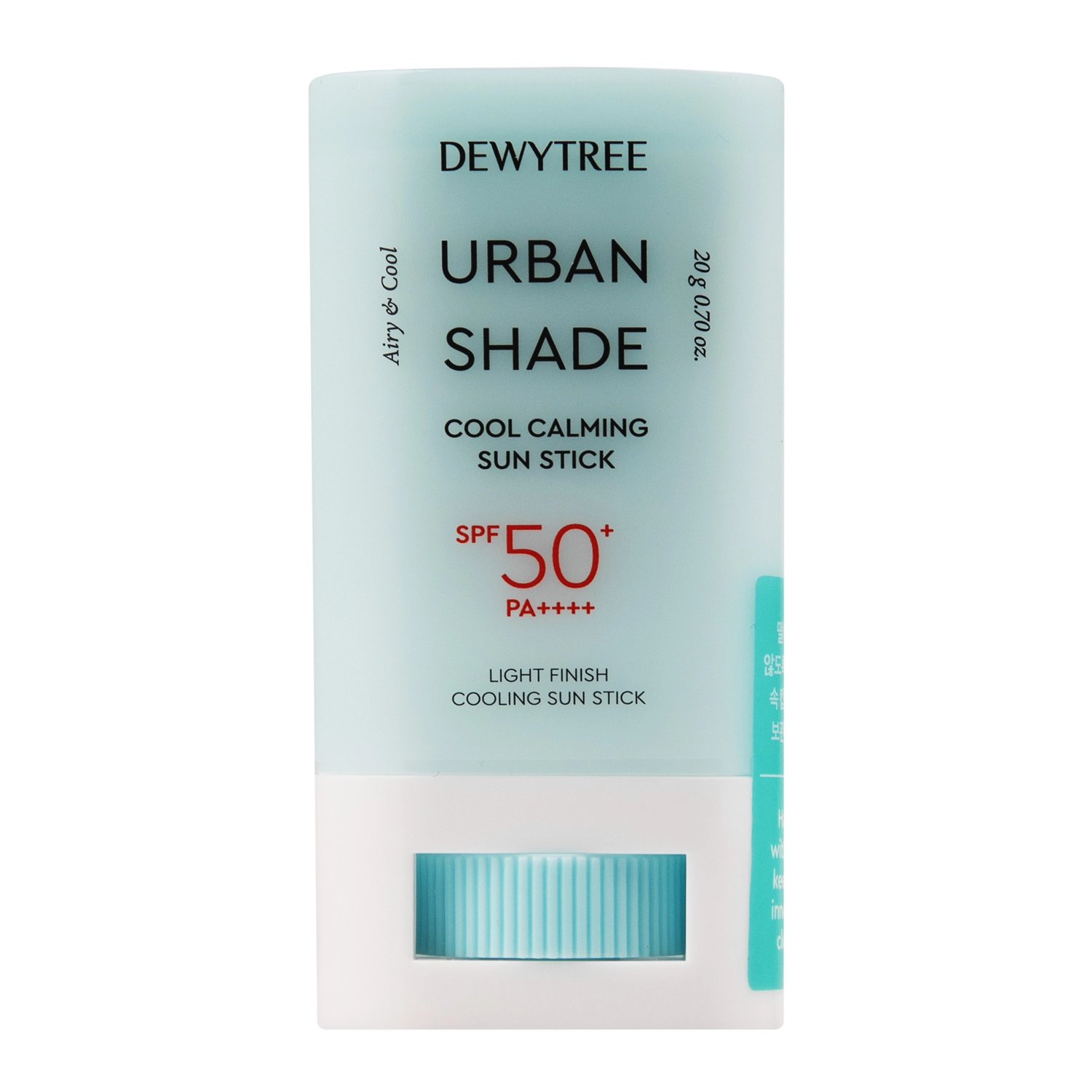 Dewytree - Urban Shade Cool Calming Sun Stick SPF 50+PA++++ - Kühlender Sonnenschutzstift - 20g