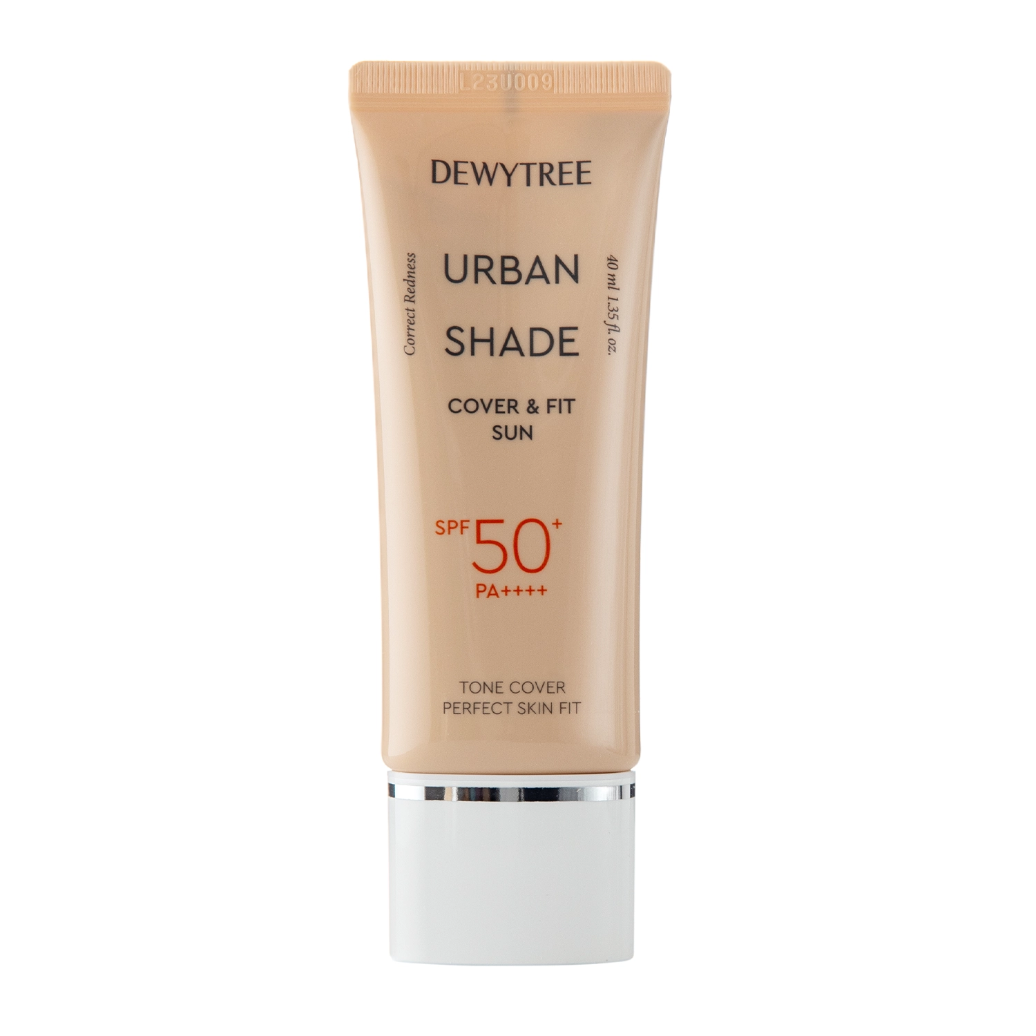 Dewytree - Urban Shade Cover And Fit Sun SPF50+/PA++++ - Gesichtscreme mit Filter - 40ml