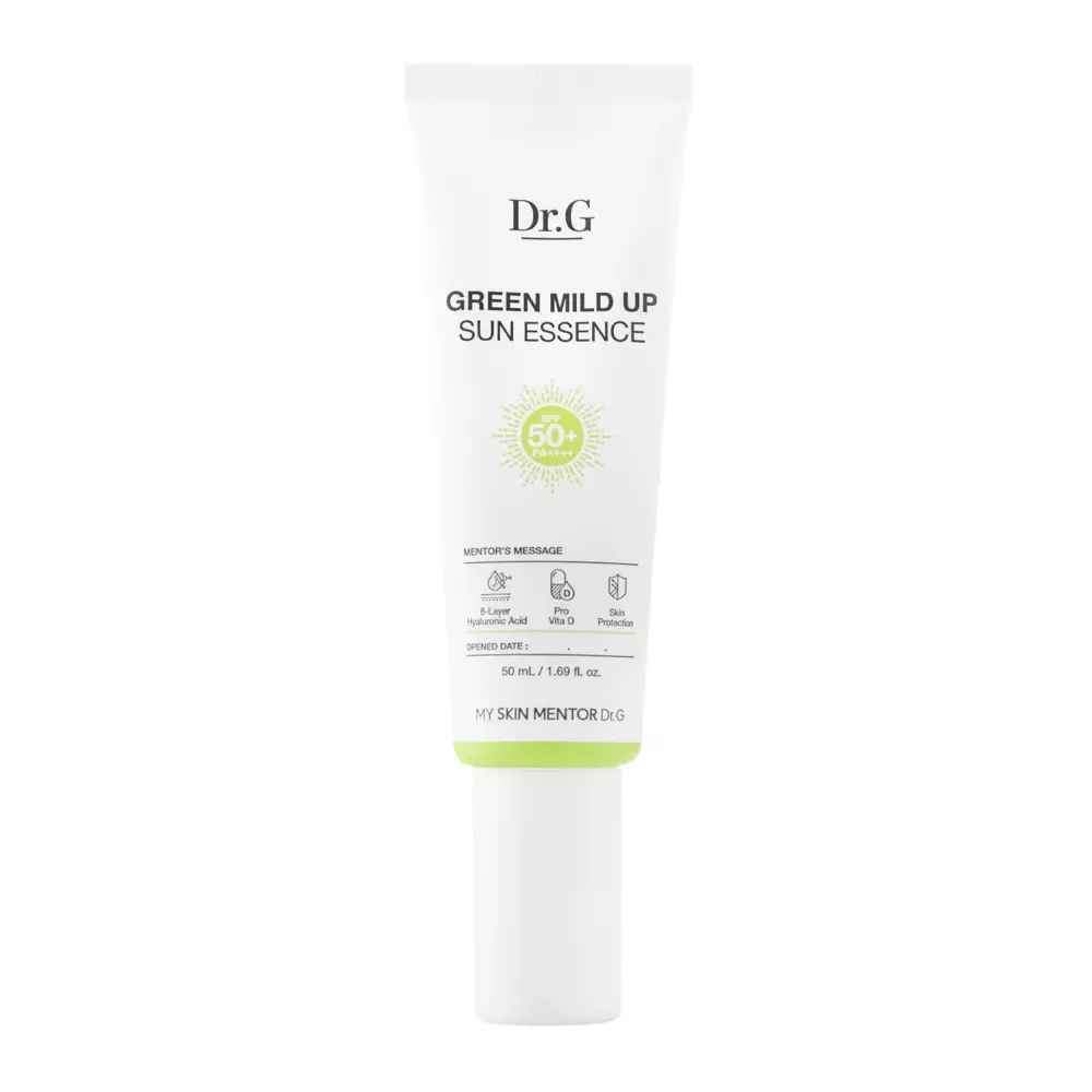 Dr.G - Green Mild Up Sun Essence SPF50+/PA++++ - Feuchtigkeitsspendende Sonnenschutzessenz - 50ml