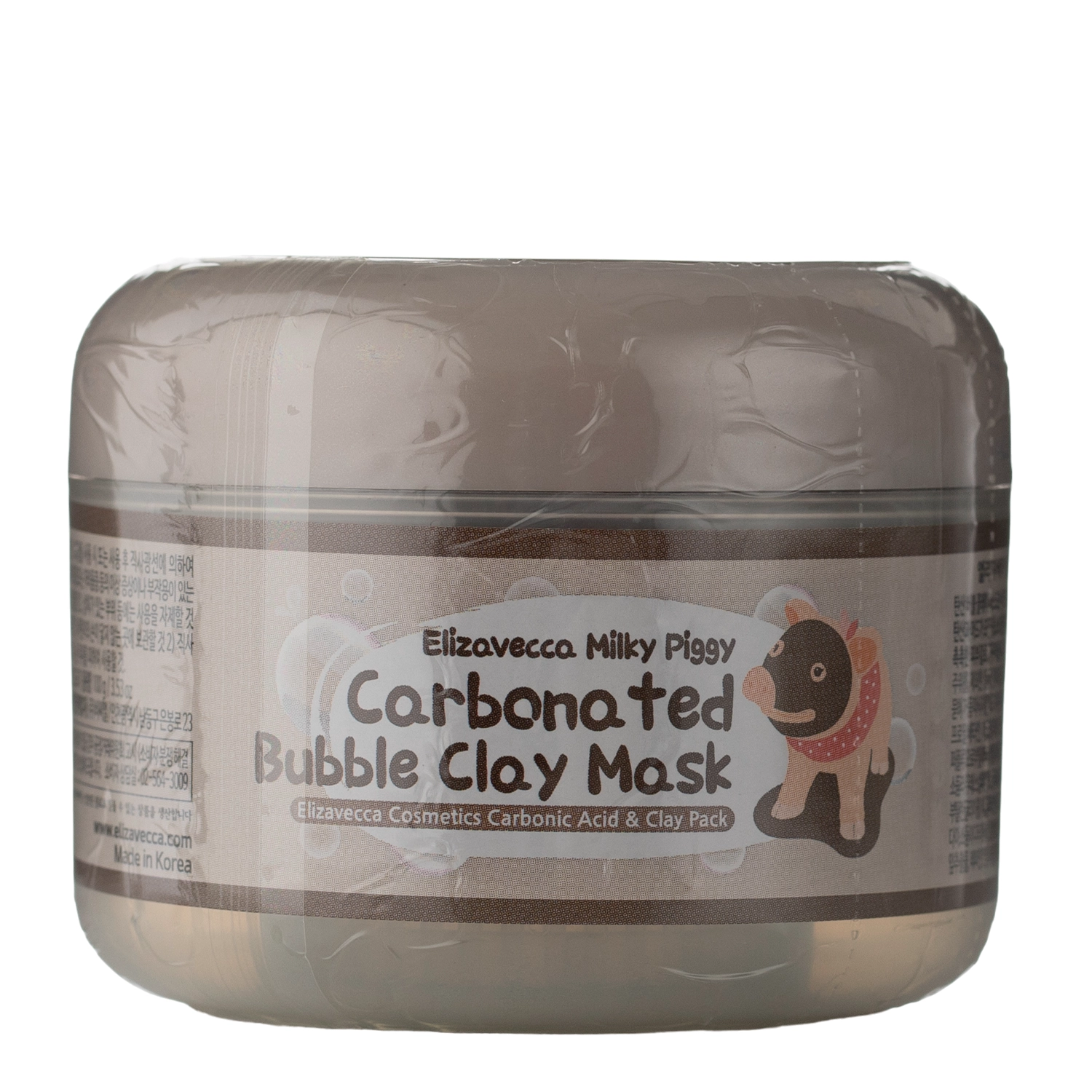 Elizavecca - Milky Piggy Carbonated Bubble Clay Mask - Reinigende Tonerde-Maske - 100ml