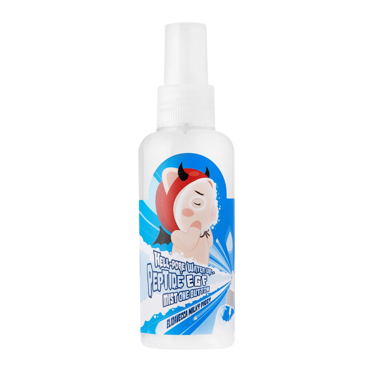 Elizavecca - Milky Piggy Hell-Pore Water Up Peptide Egf Mist One Button - Feuchtigkeitsspendender Nebel mit Peptiden - 150ml