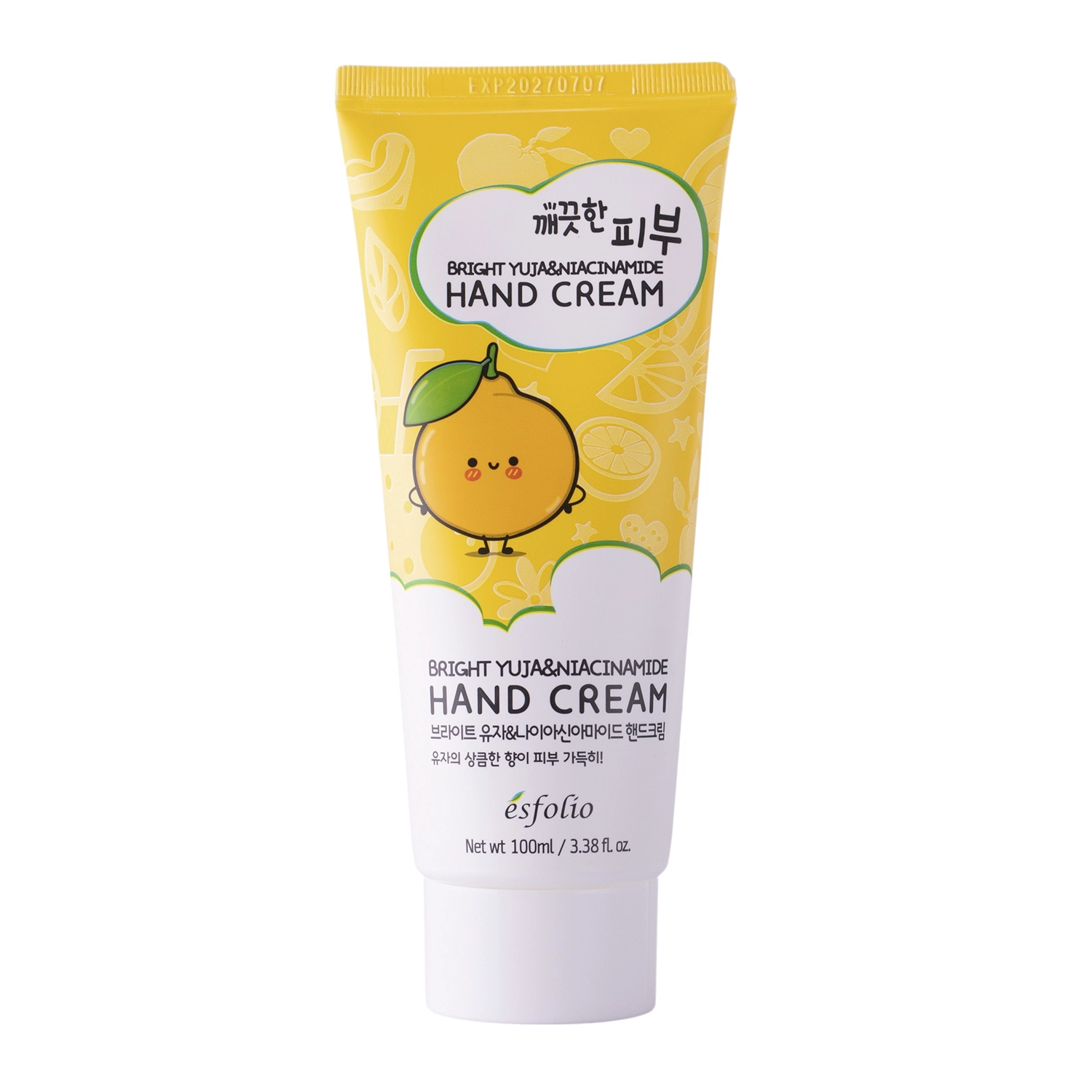 Esfolio - Bright Yuja & Niacinamide Hand Cream - Feuchtigkeitsspendende Handcreme - 100ml