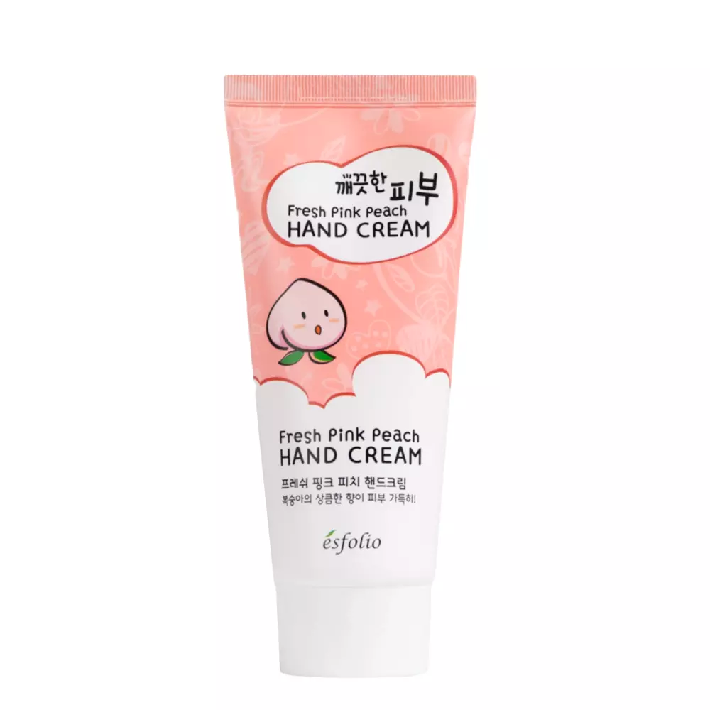 Esfolio - Fresh Pink Peach Hand Cream - Erfrischende Pfirsich-Handcreme - 100ml