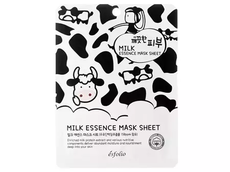 Esfolio - Pure Skin Milk Essence Mask Sheet - Tuchmaske mit Milch - 25ml