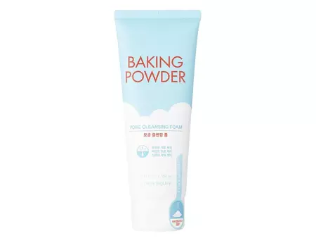 Etude House - Baking Powder Pore Cleansing Foam -Tiefenreinigender dreifach wirksamer Gesichtsschaum mit Soda - 160ml