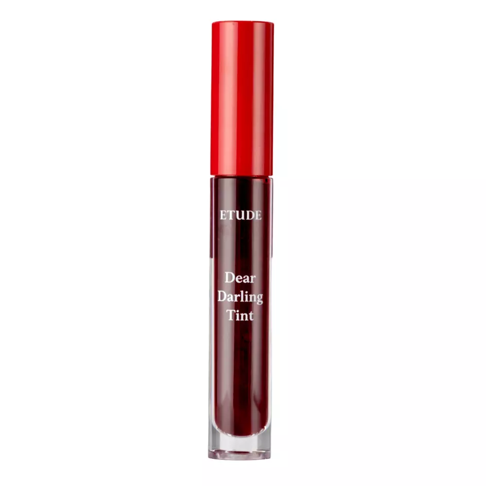 Etude House - Dear Darling Water Gel Lip - Wasser-Gel Lip Tint - #PK002 Plum Red- 5g