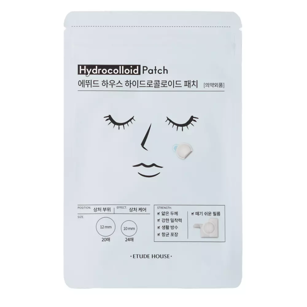 Etude House - Hydrocolloid Patch - Ekzem-Pflaster - 44 Stück