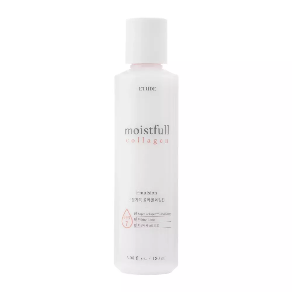 Etude House - Moistfull Collagen Emulsion - feuchtigkeitsspendende Gesichtsemulsion mit Kollagen - 180ml