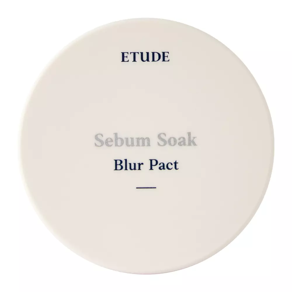 Etude House - Sebum Soak Blur Pact - Glättender Puder im Stein - 9g