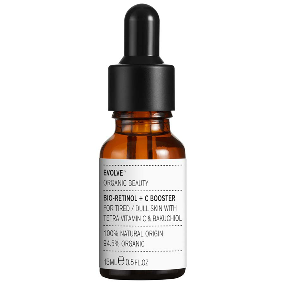 Evolve Organic Beauty - Bio-Retinol + C Booster - Serum mit Bio-Retinol und Vitamin C - 15ml