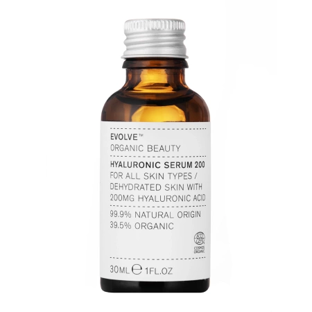 Evolve Organic Beauty - Hyaluronic Serum 200 - Feuchtigkeitsspendendes Hyaluronsäure-Serum - 30ml