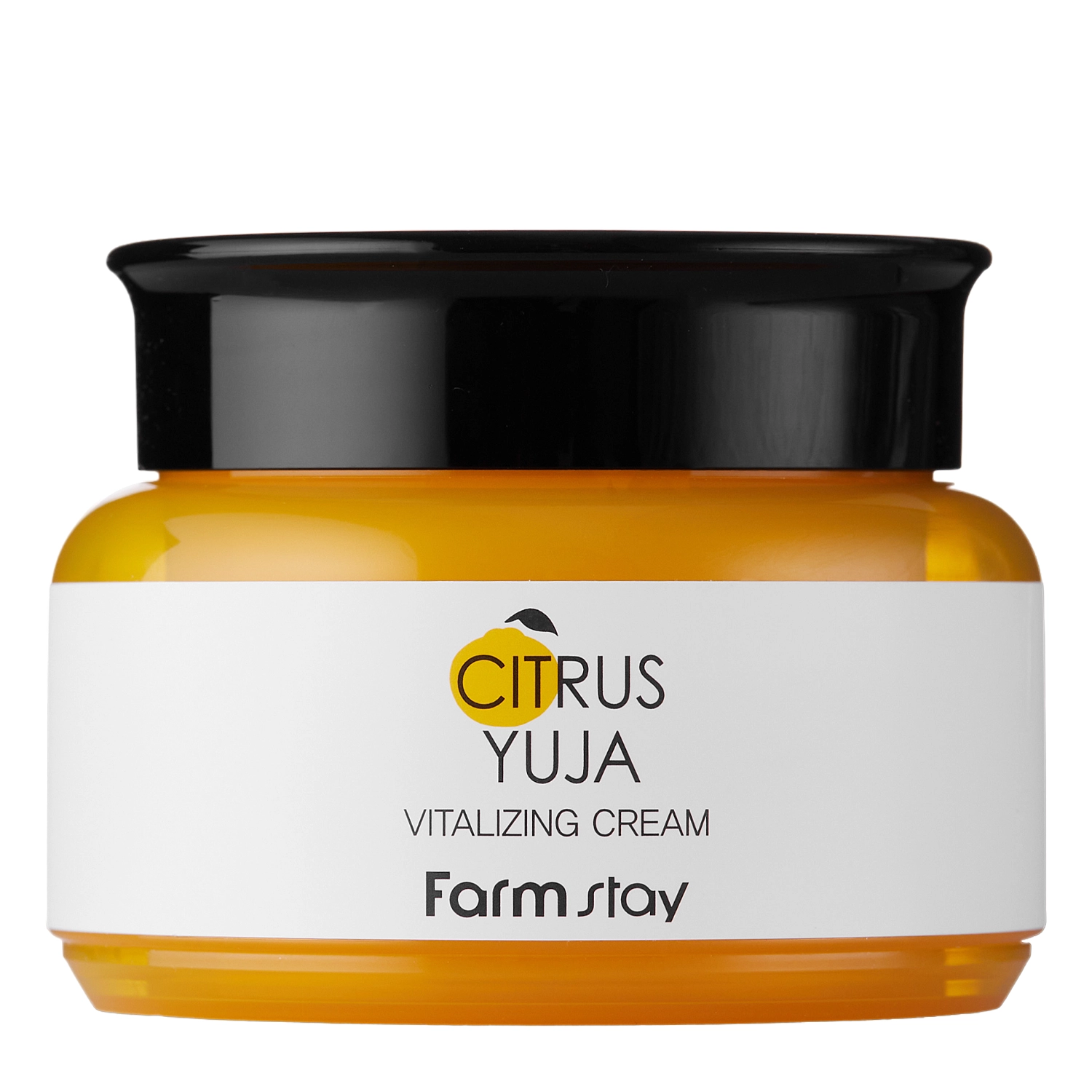 Farmstay - Citrus Yuja Vitalizing Cream - Revitalisierende Gesichtscreme mit Yuzu-Frucht-Extrakt - 100g