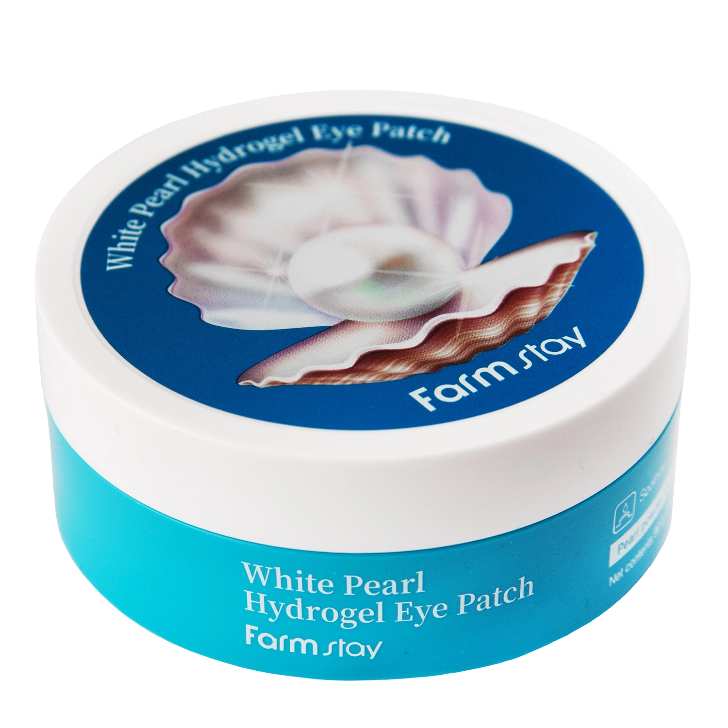 Farmstay - White Pearl Hydrogel - Feuchtigkeitsspendende Augenpads - 60 Stk