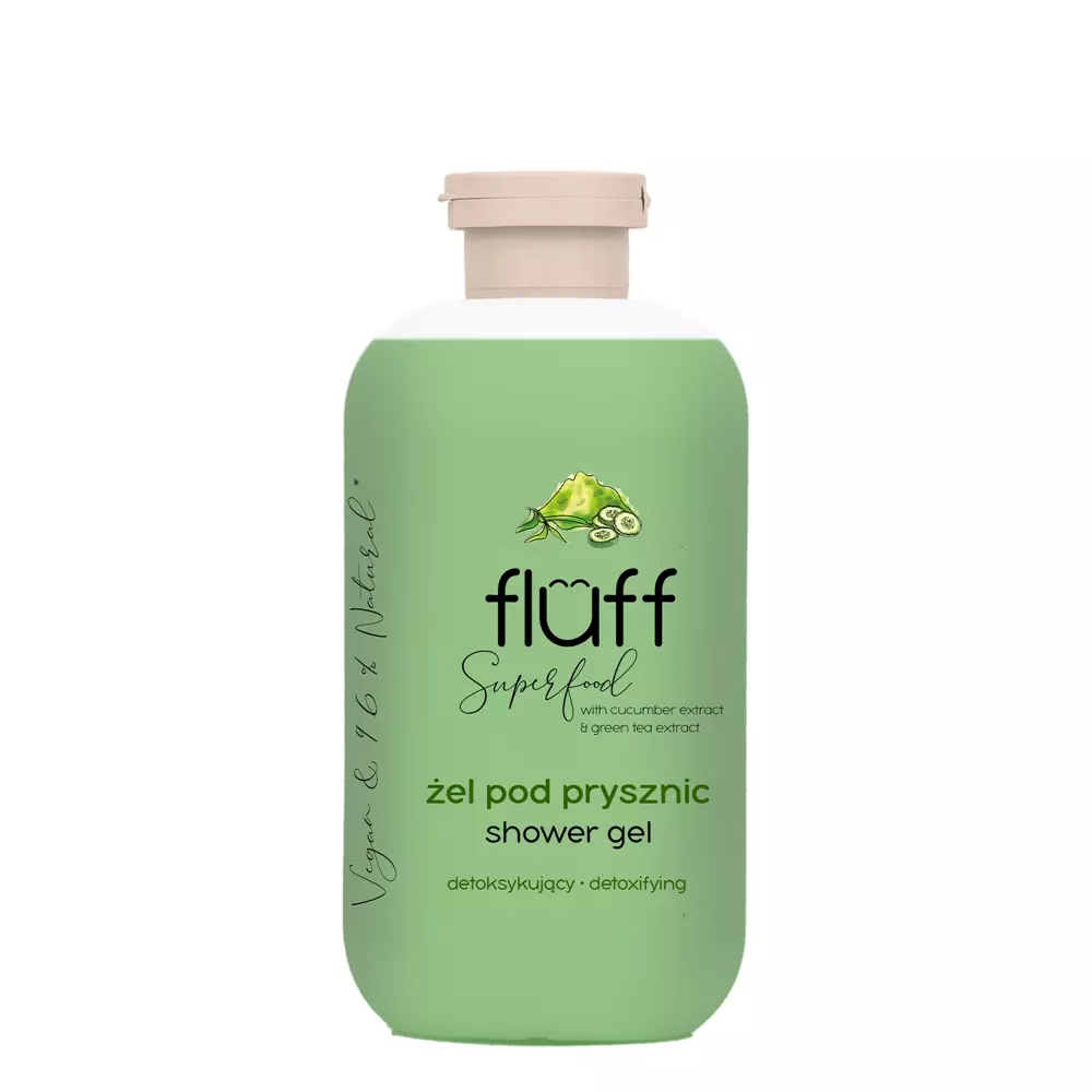 Fluff - Duschgel - Gurke und grüner Tee - 500ml