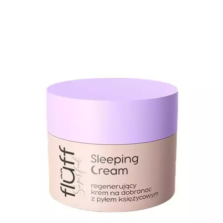 Fluff - Superfood - Sleeping Cream - Regenerierende Nachtcreme mit Bambusstaub - 50ml