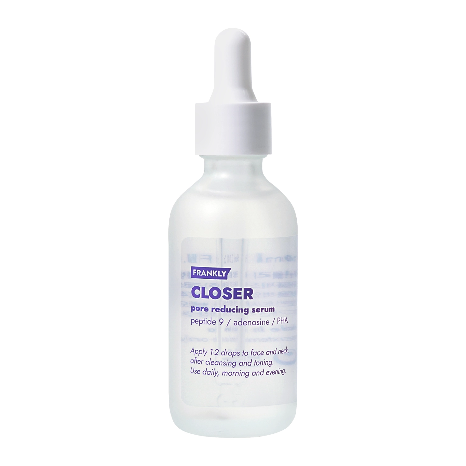 Frankly - Closer Pore Reducing Serum - Peptid-Serum zur Verringerung der Sichtbarkeit von Poren - 60ml