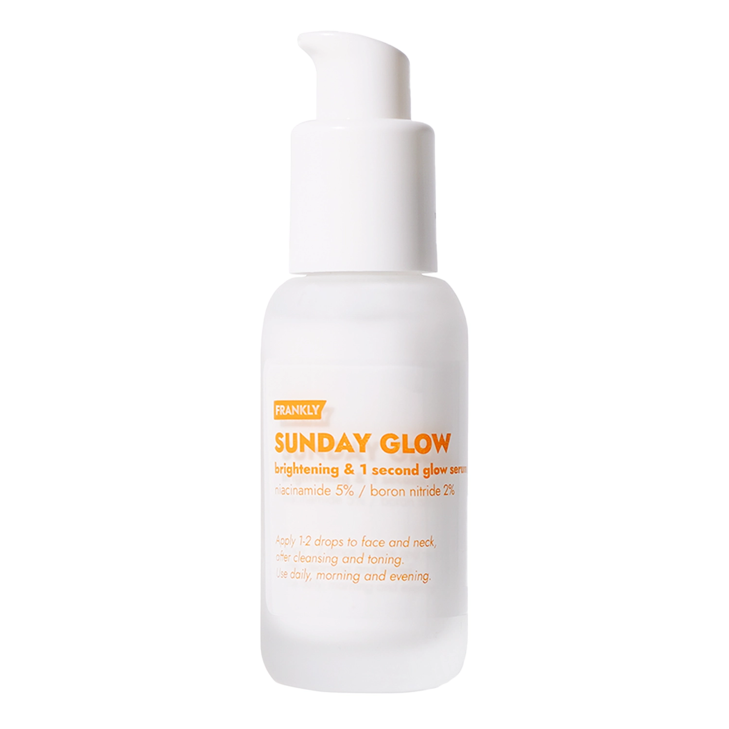 Frankly - Sunday Glow Instant Radiance & Glow Serum - Aufhellendes Gesichtsserum - 37ml