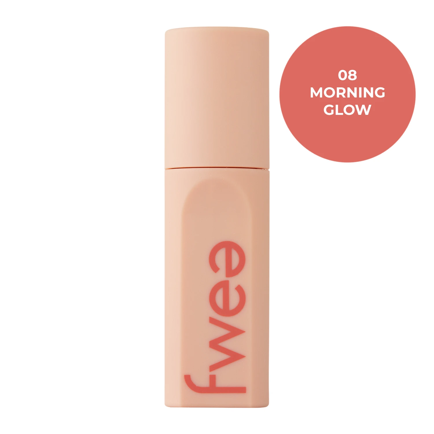 Fwee - Tint Suede - Samtiger Lip Tint - 08 Morning Glow - 5g