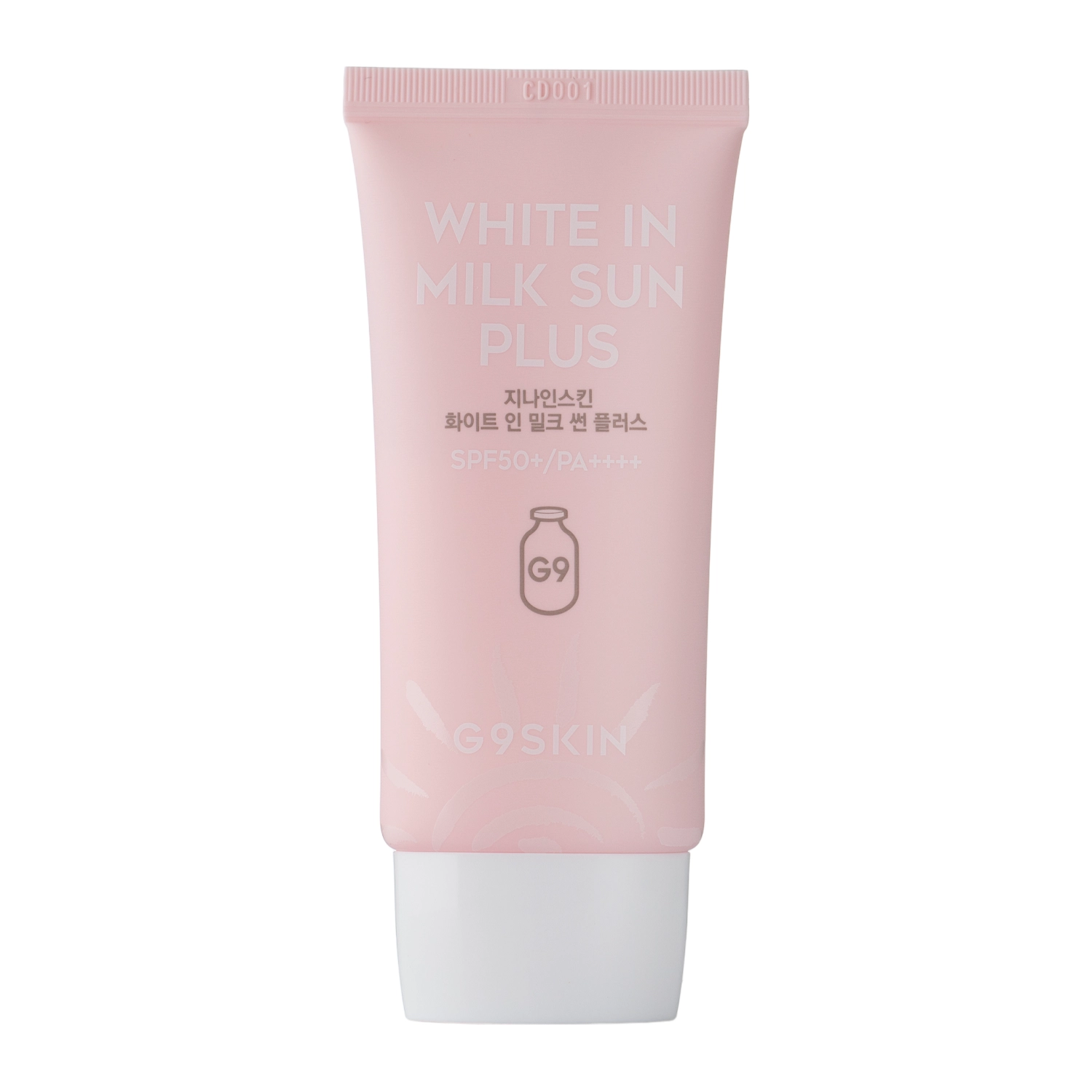 G9Skin - White In Milk Sun Plus SPF50+/PA++++ - Nährende Gesichtscreme mit Filter - 40ml 